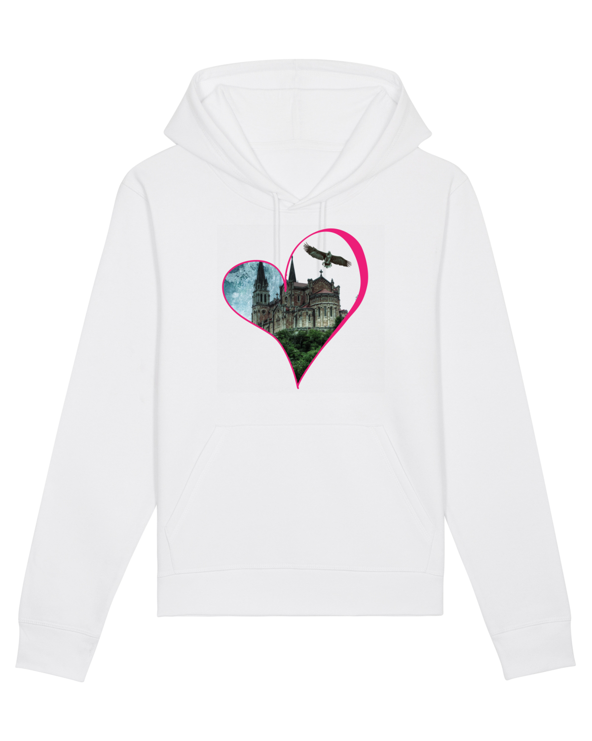 Hanorac Unisex Drummer White