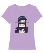 Hinata Hyuga  Tricou mânecă scurtă guler larg fitted Damă Expresser