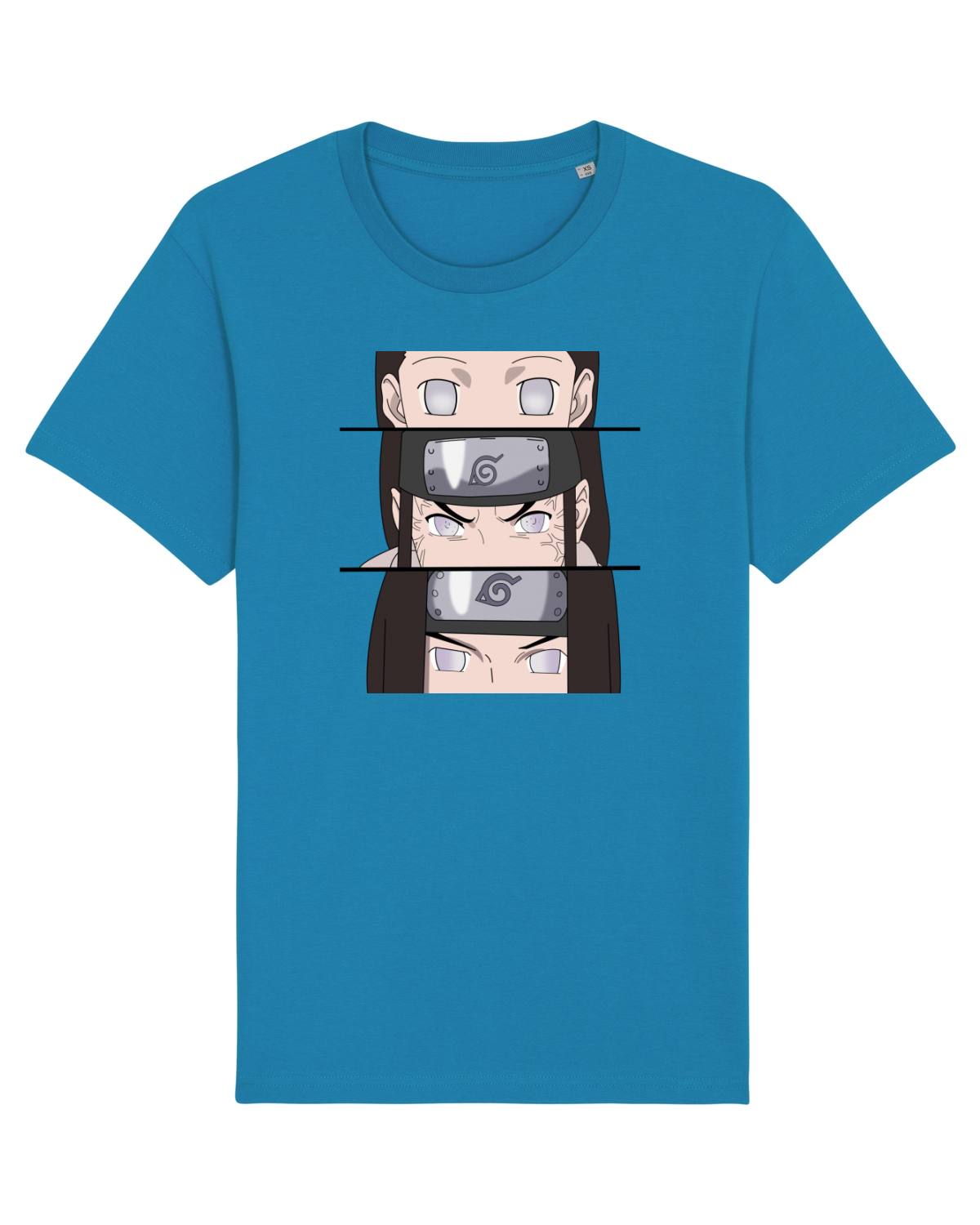 Tricou mânecă scurtă Unisex Rocker Azur