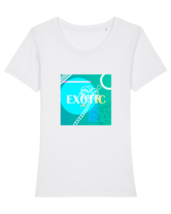 Exotic Palmtree White