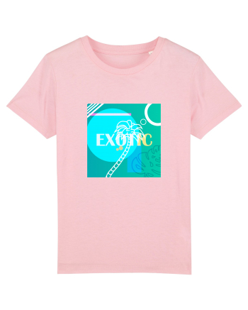 Exotic Palmtree Cotton Pink