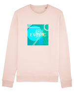Exotic Palmtree Bluză mânecă lungă Unisex Rise