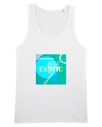 Exotic Palmtree White