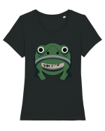 Portofelul lui Naruto  Tricou mânecă scurtă guler larg fitted Damă Expresser