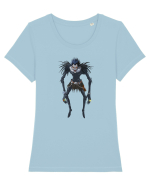 Ryuk  Tricou mânecă scurtă guler larg fitted Damă Expresser