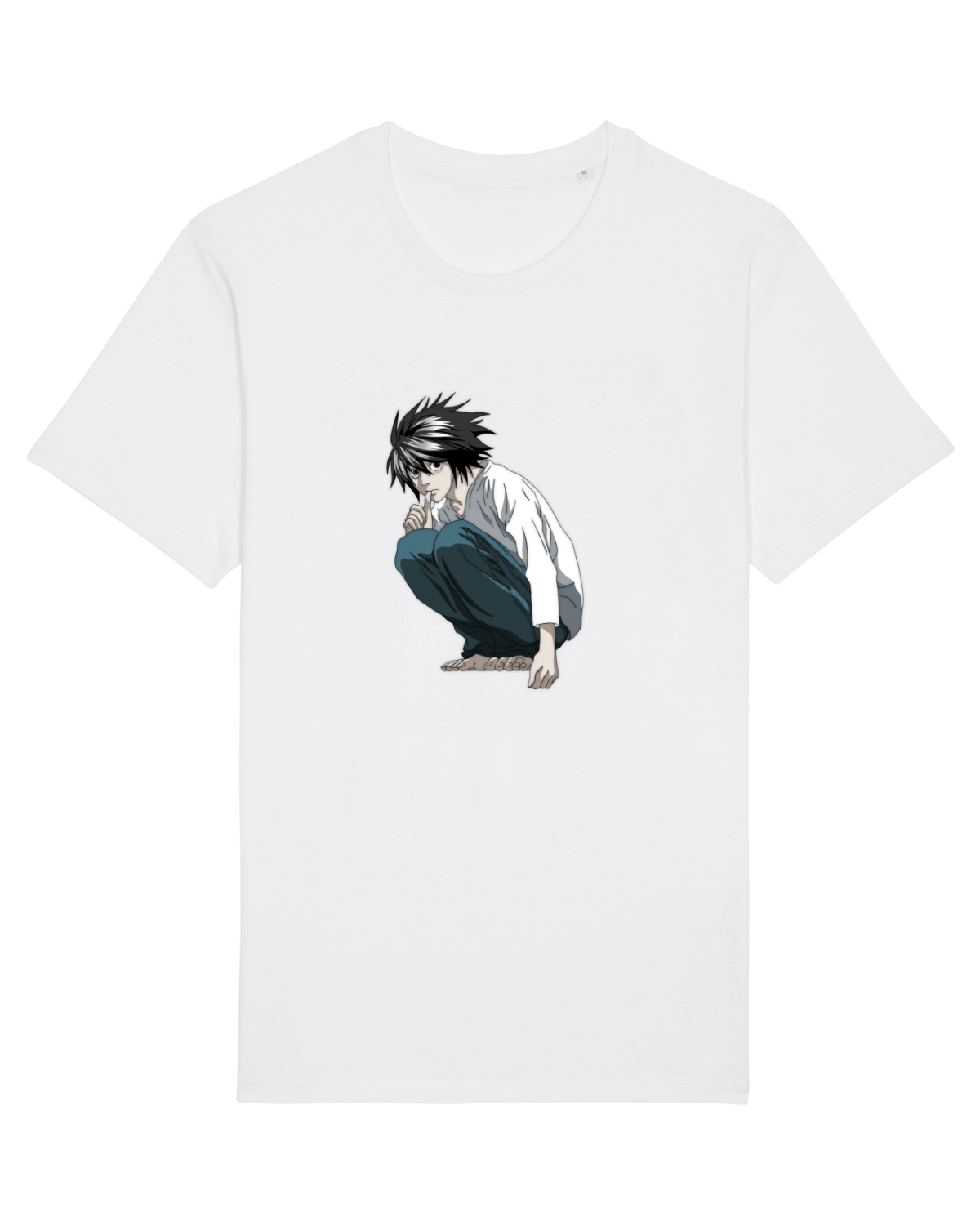 Tricou mânecă scurtă Unisex Rocker White
