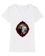 Billy and Mandy Tricou mânecă scurtă guler V Damă Evoker