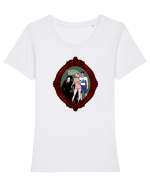 Billy and Mandy Tricou mânecă scurtă guler larg fitted Damă Expresser