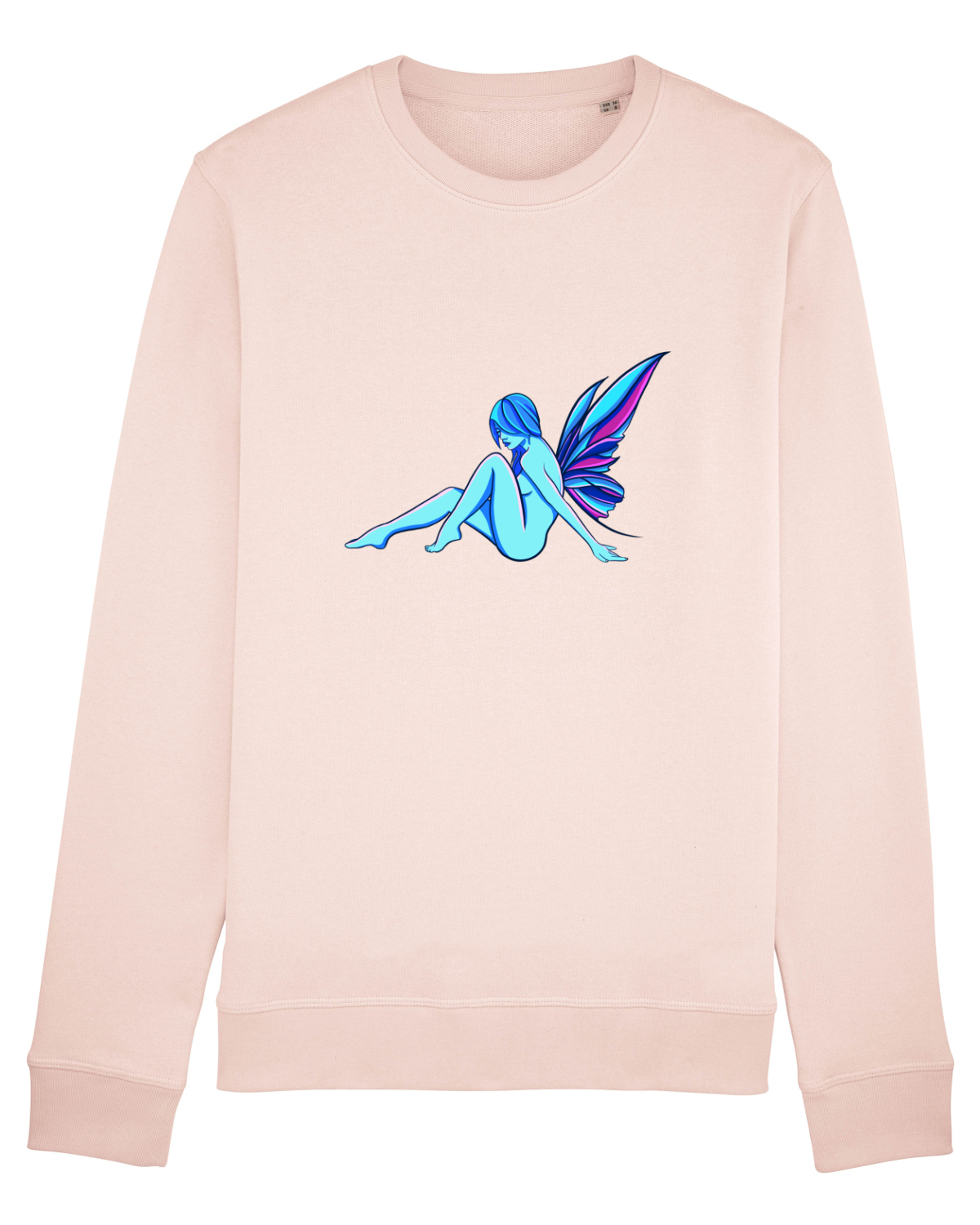 Bluză mânecă lungă Unisex Rise Candy Pink