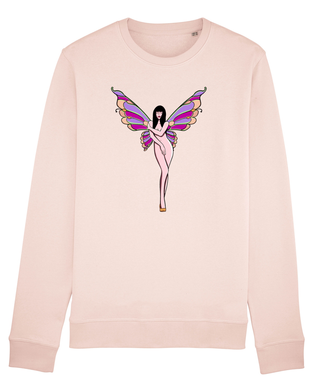Bluză mânecă lungă Unisex Rise Candy Pink