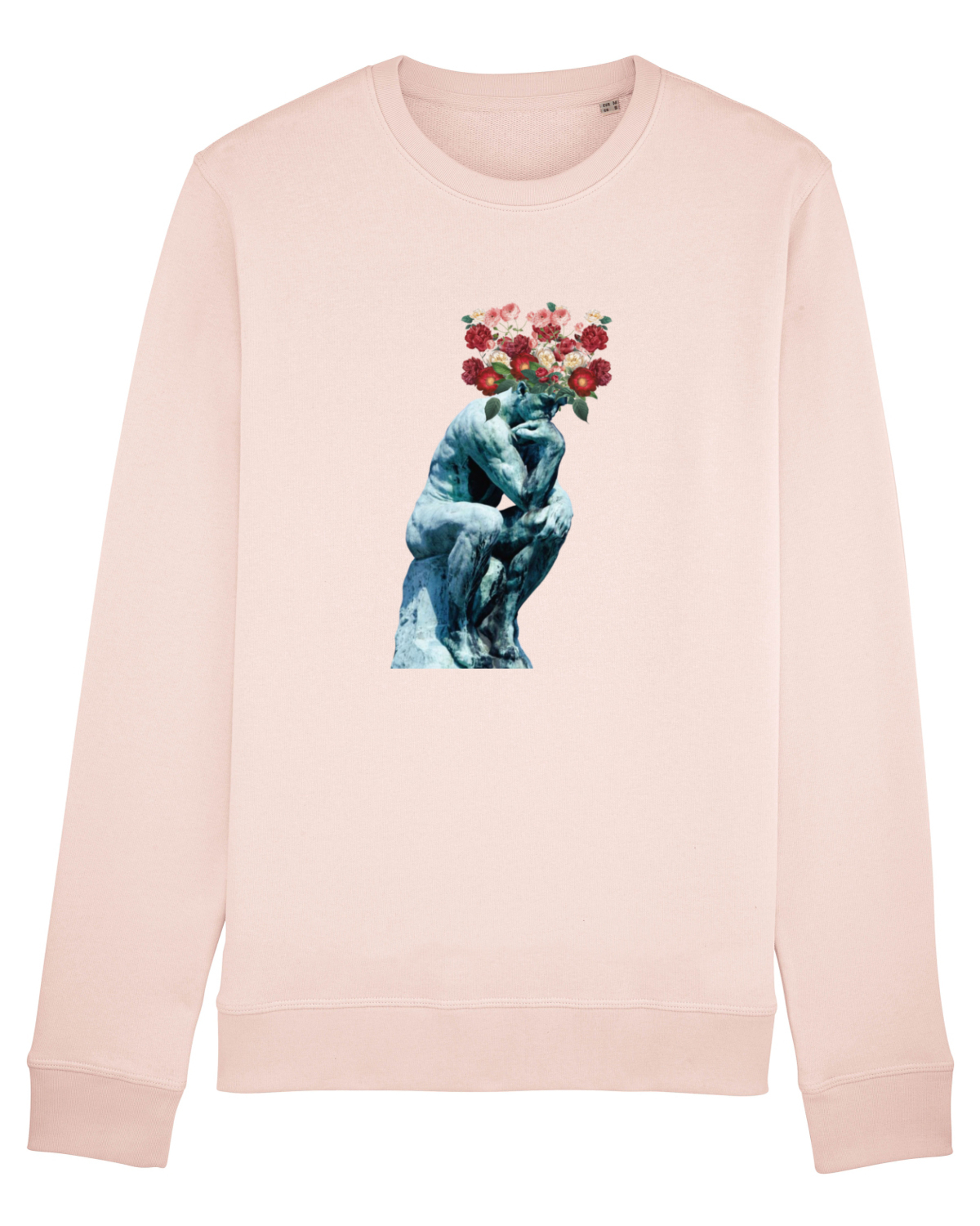 Bluză mânecă lungă Unisex Rise Candy Pink