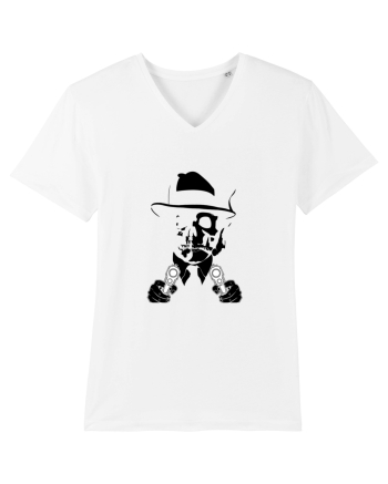 Gangster - negru  White