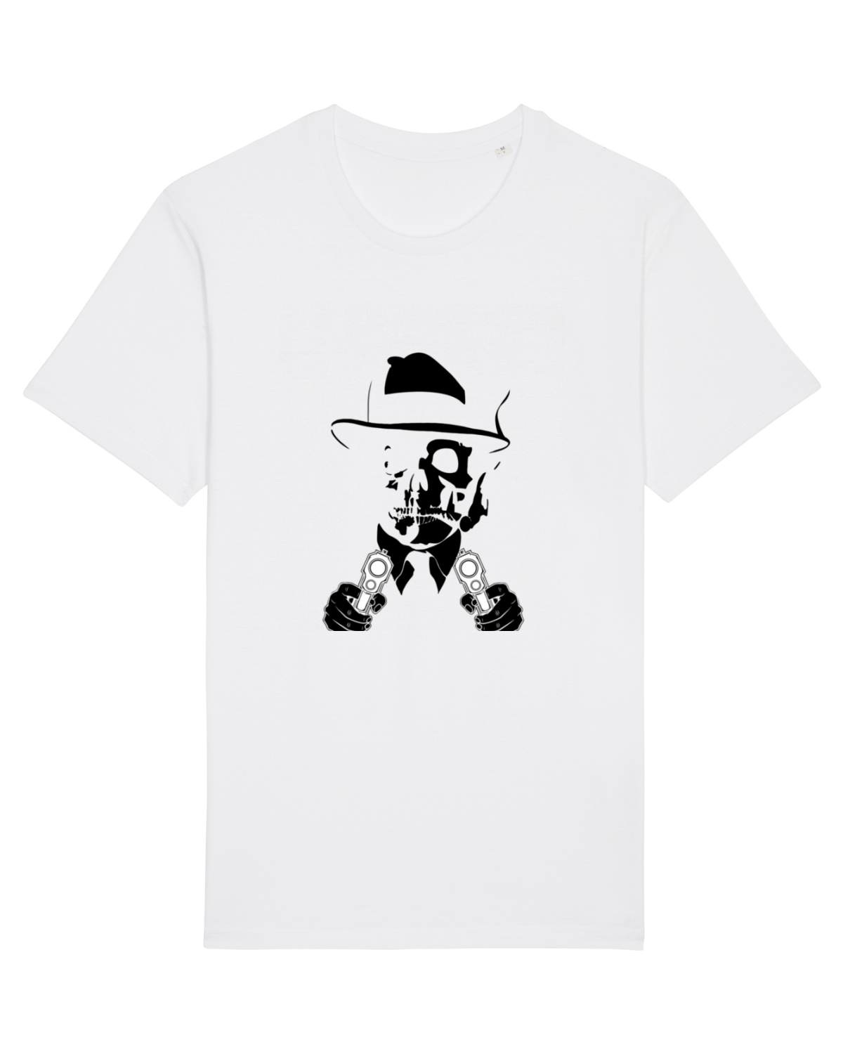 Tricou mânecă scurtă Unisex Rocker White