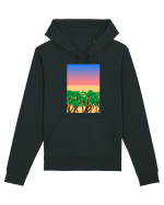 Sunset Palmtrees Hanorac Unisex Drummer