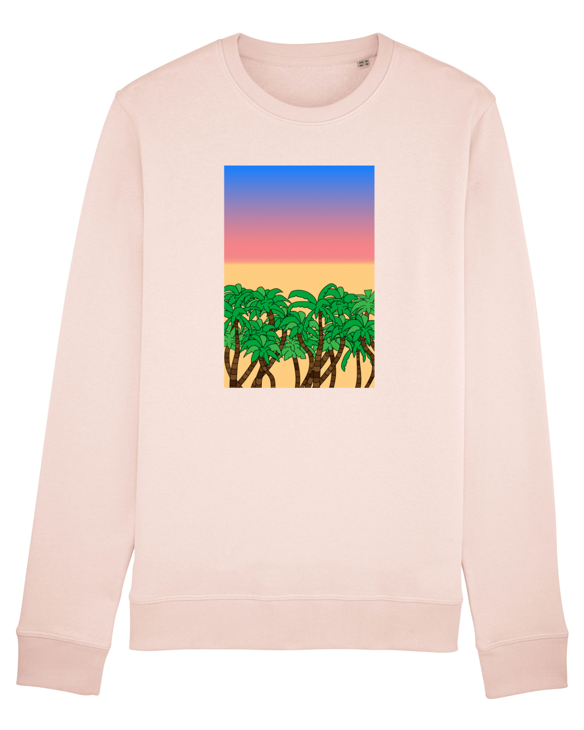Bluză mânecă lungă Unisex Rise Candy Pink