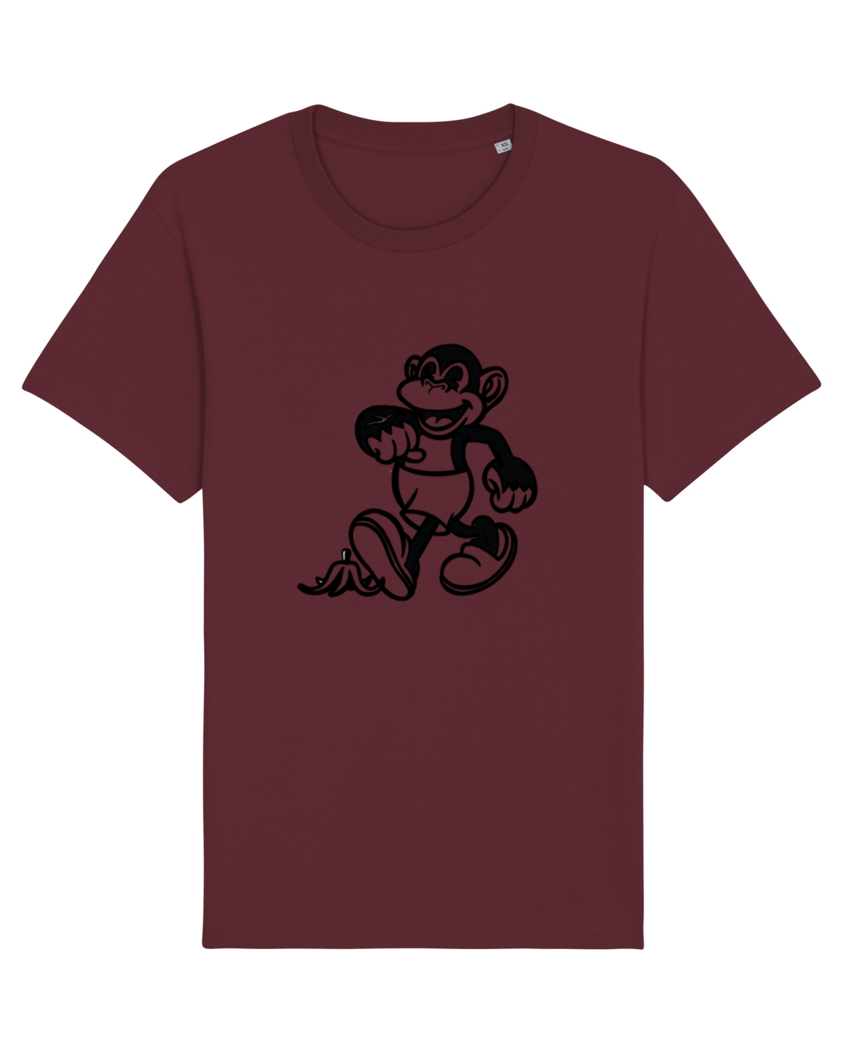 Tricou mânecă scurtă Unisex Rocker Burgundy