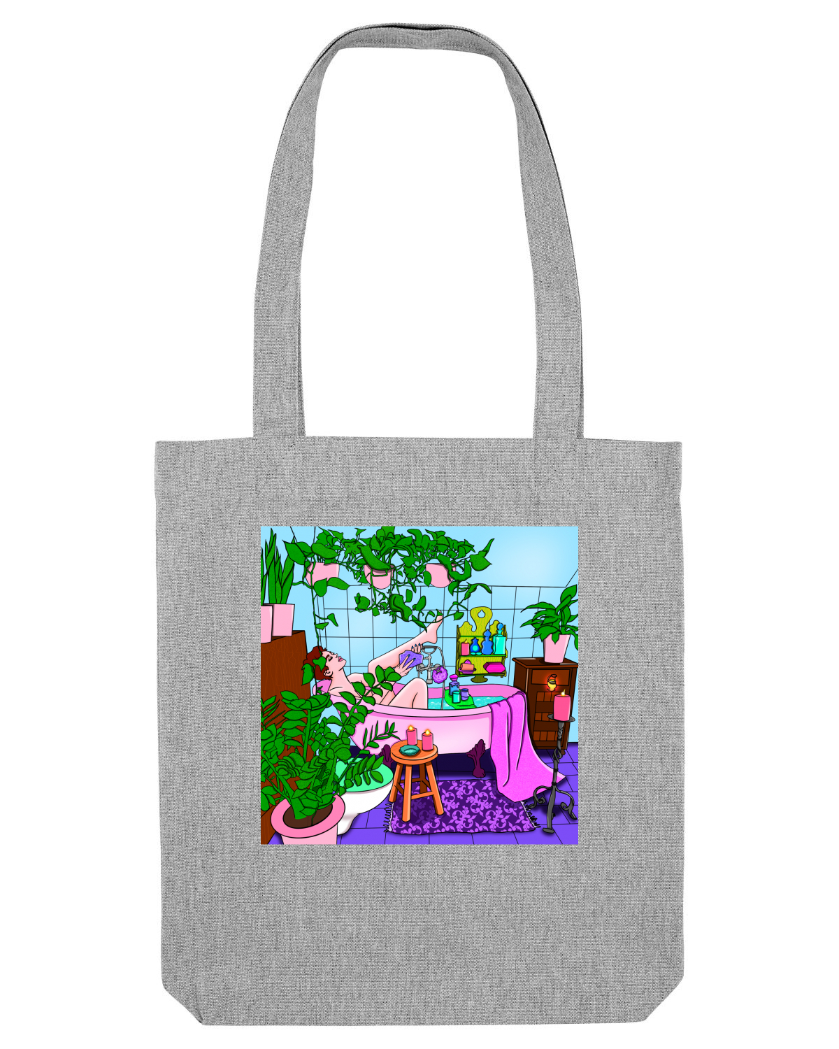 Sacoșă textilă Heather Grey