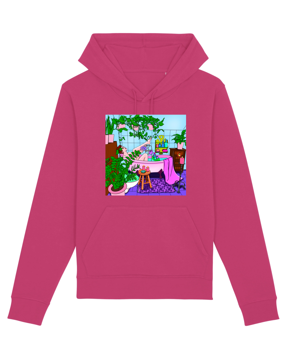 Hanorac Unisex Drummer Raspberry