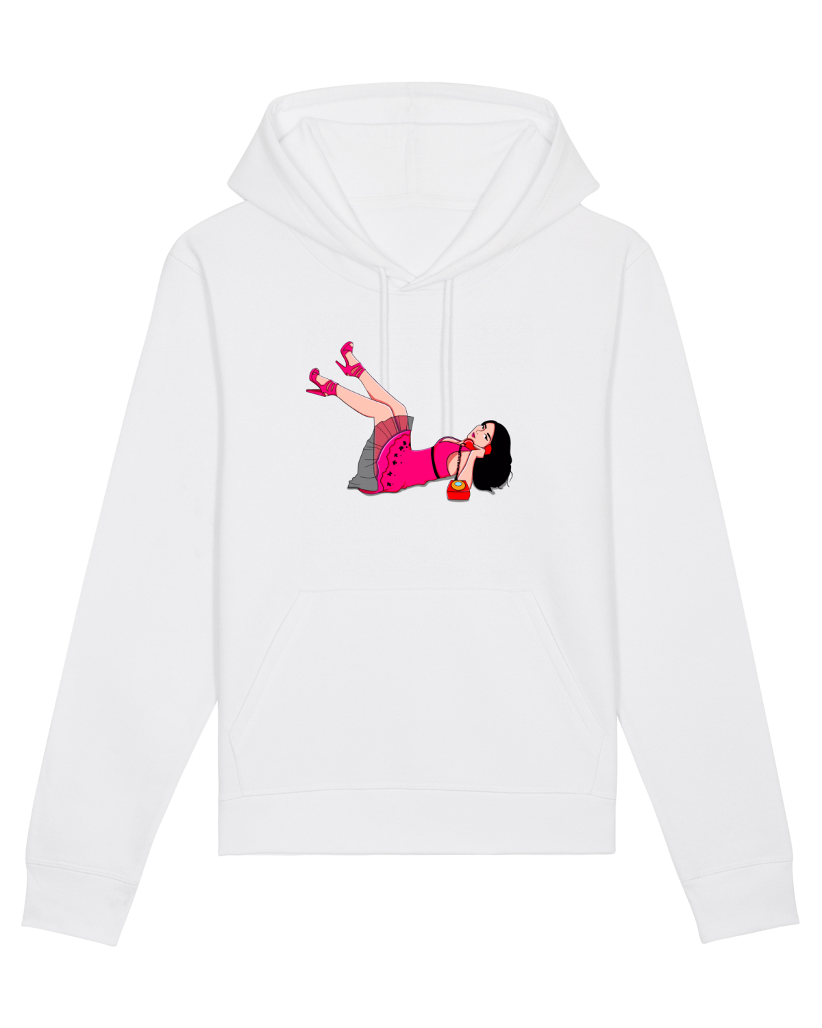 Hanorac Unisex Drummer White