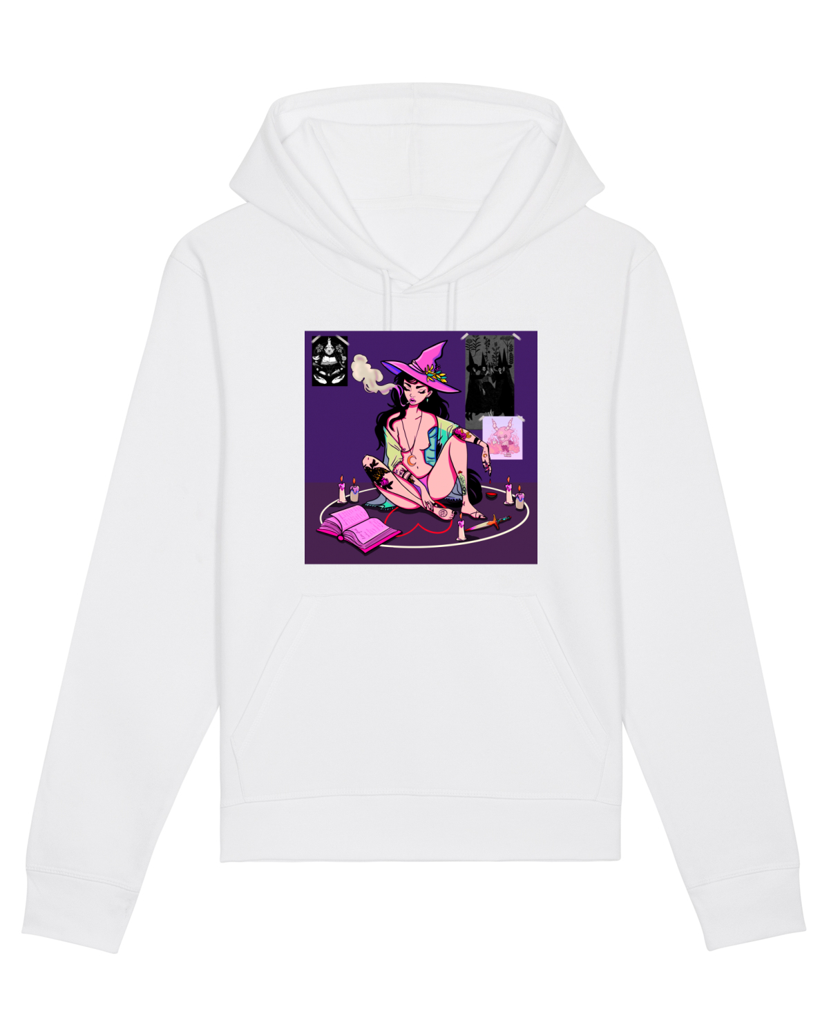 Hanorac Unisex Drummer White