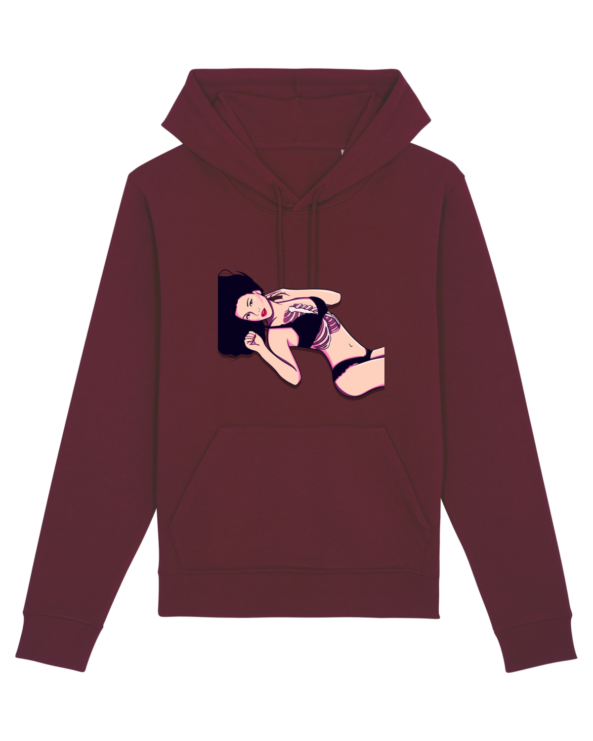Hanorac Unisex Drummer Burgundy