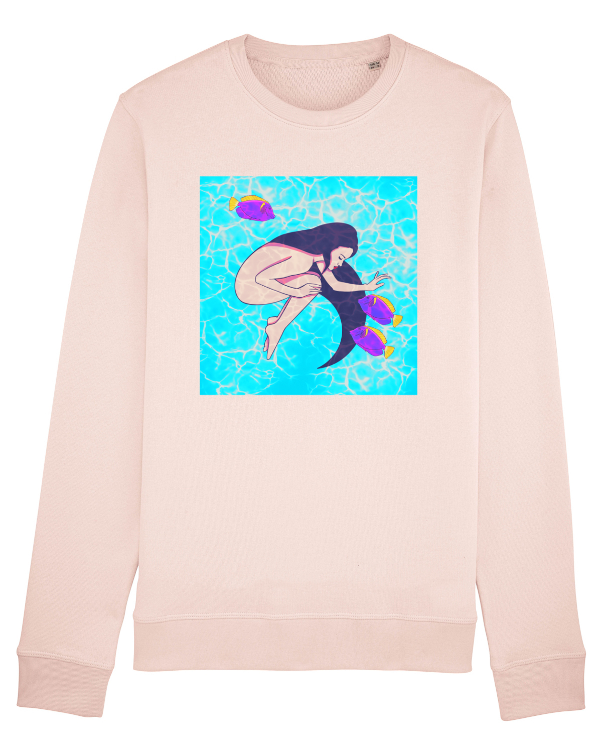 Bluză mânecă lungă Unisex Rise Candy Pink