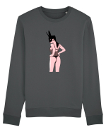 Fata iepuraș Bluză mânecă lungă Unisex Rise