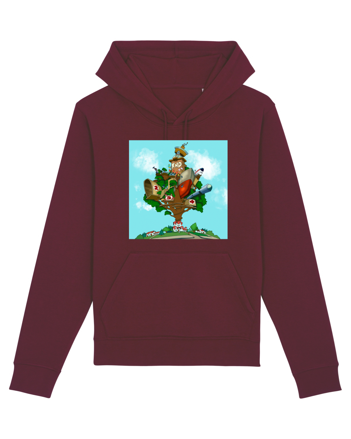 Hanorac Unisex Drummer Burgundy