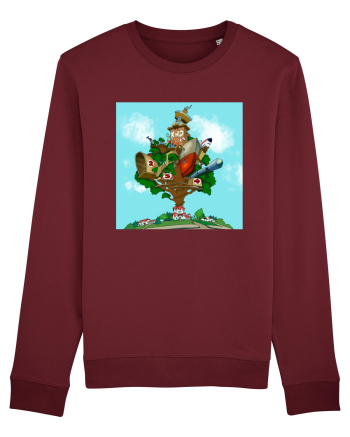 Clanul Nebunaticilor de alături  Burgundy