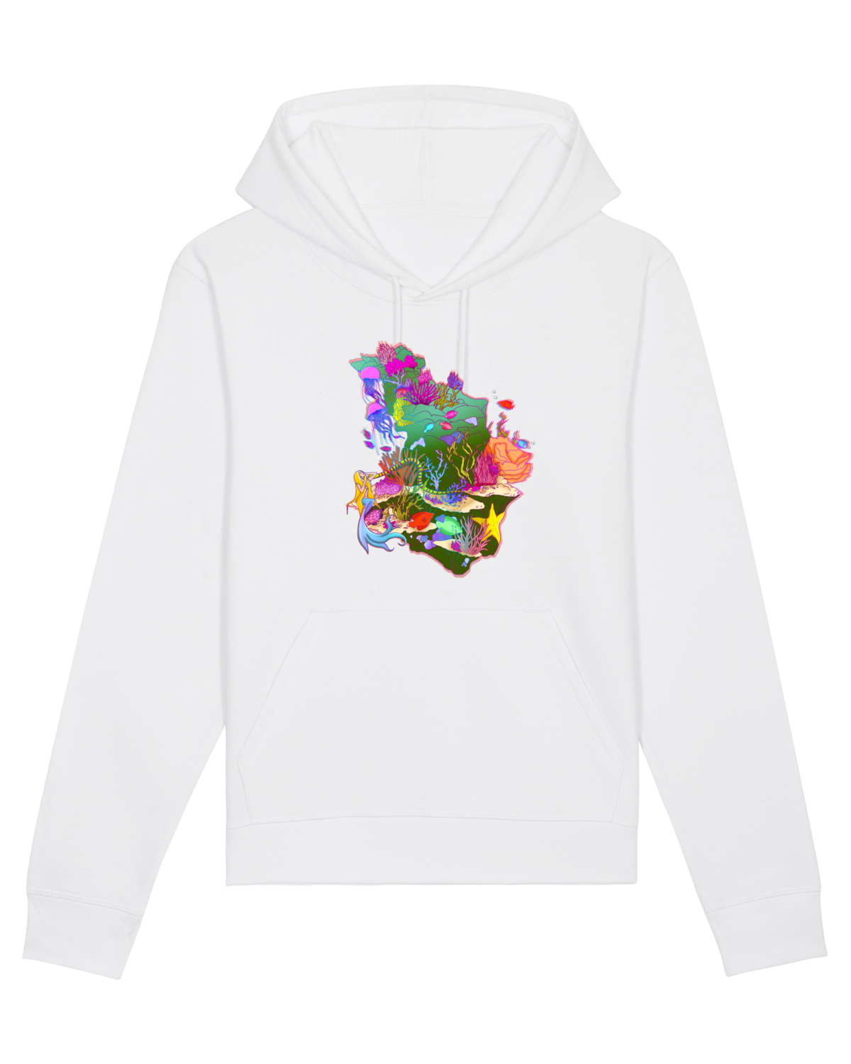 Hanorac Unisex Drummer White