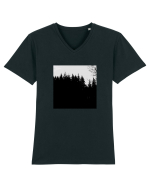 Dark Forest Tricou mânecă scurtă guler V Bărbat Presenter