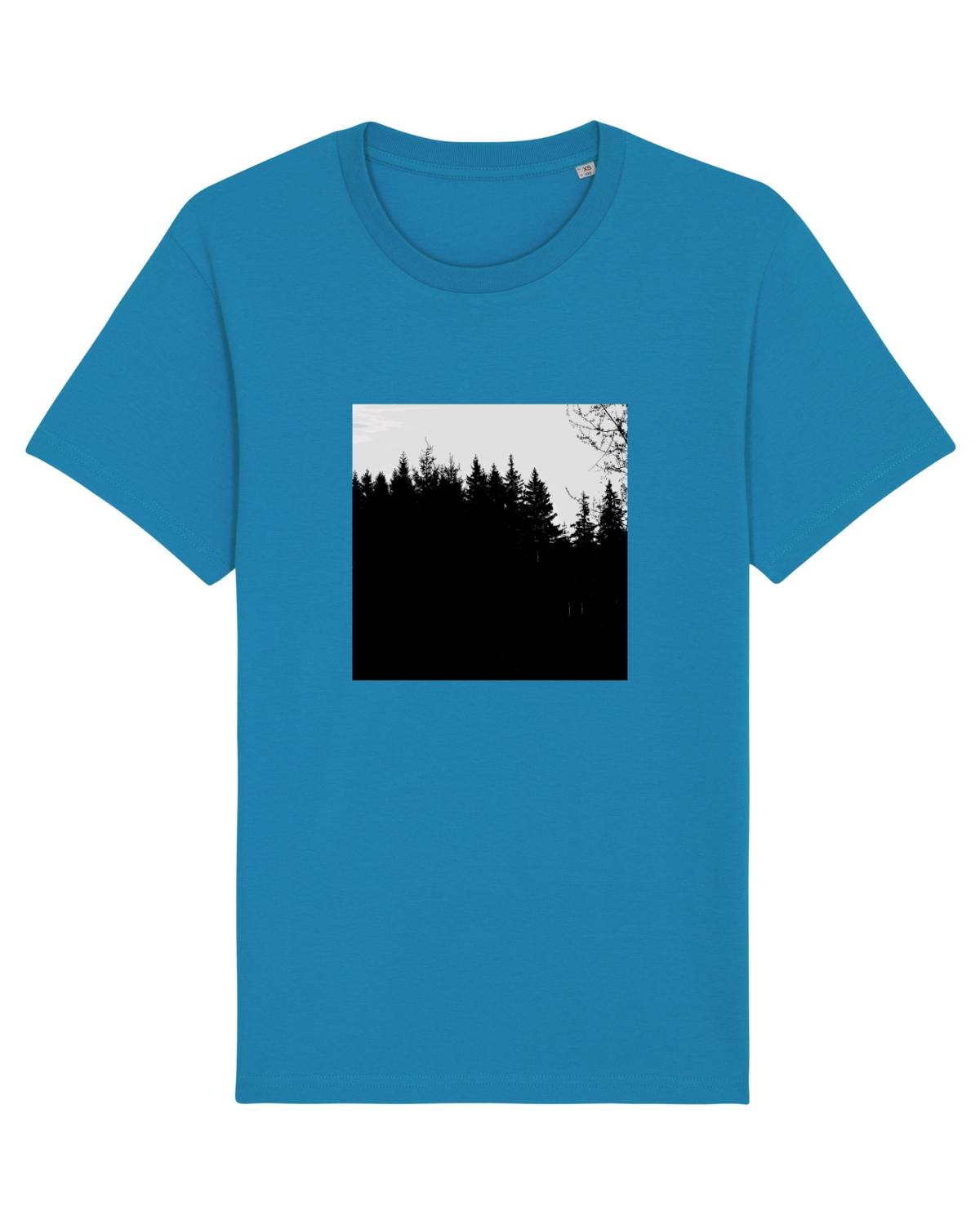 Tricou mânecă scurtă Unisex Rocker Azur