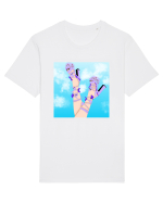 Pantofii fluturași  Tricou mânecă scurtă Unisex Rocker