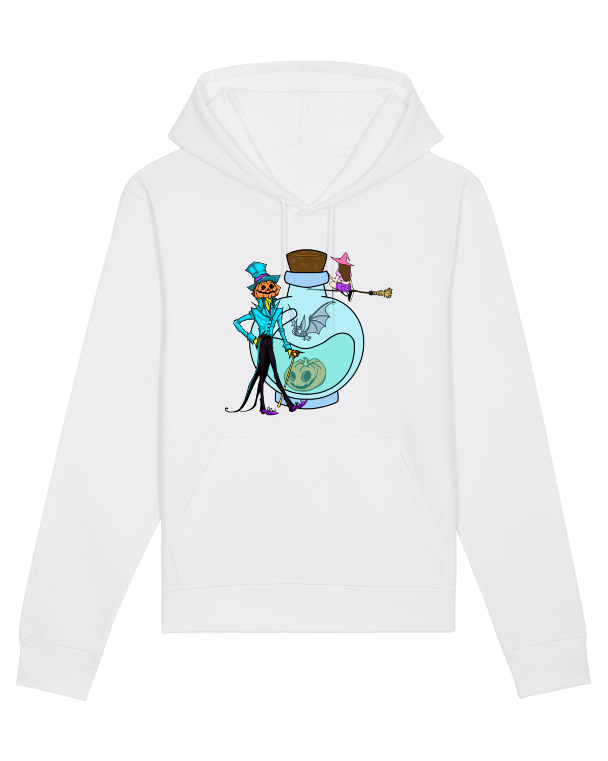 Hanorac Unisex Drummer White