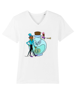 Halloween  Tricou mânecă scurtă guler V Bărbat Presenter