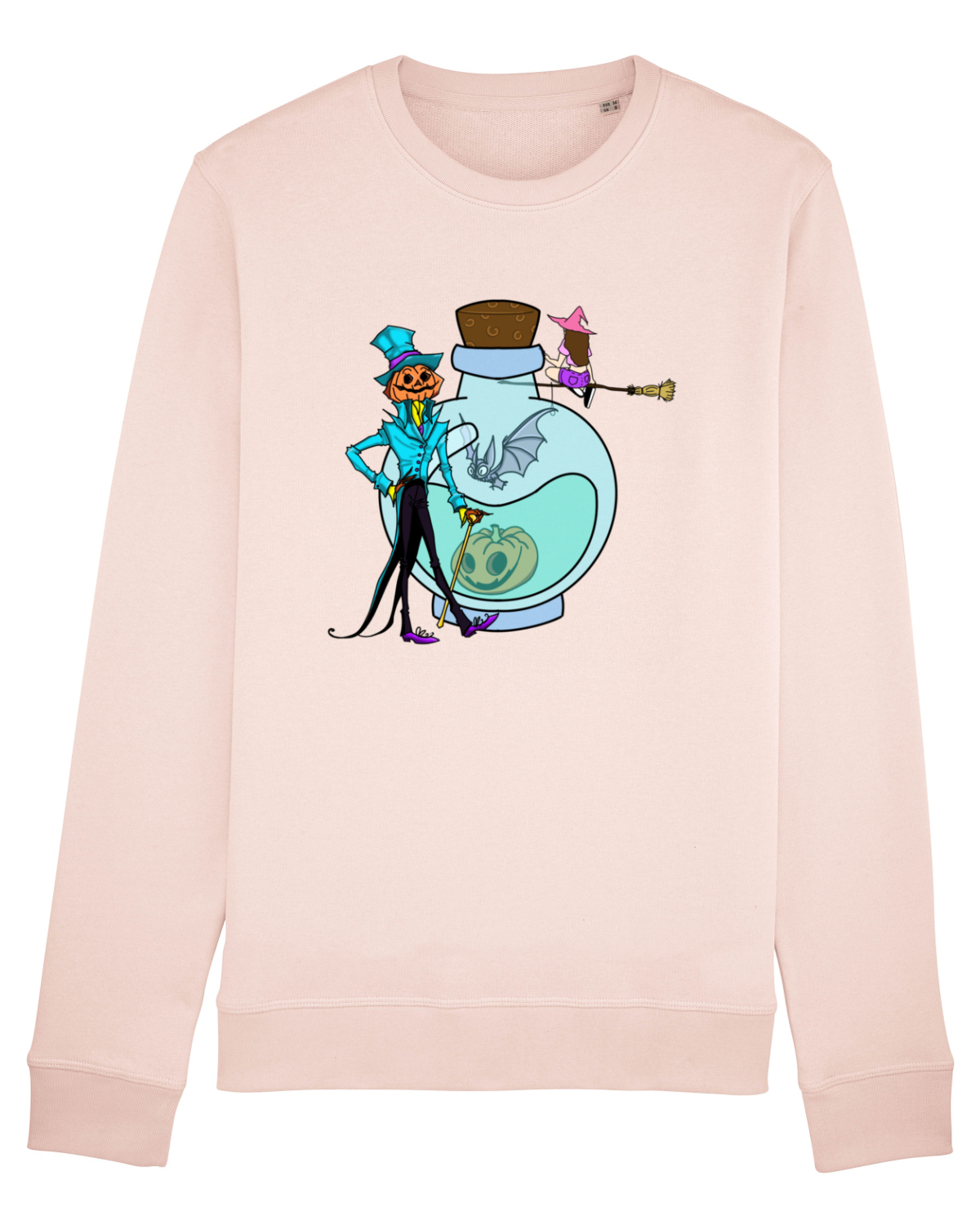 Bluză mânecă lungă Unisex Rise Candy Pink