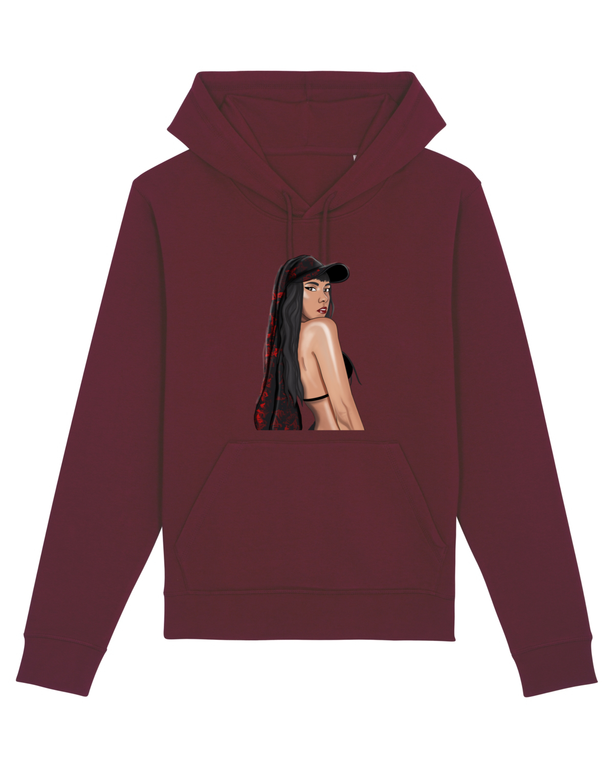 Hanorac Unisex Drummer Burgundy