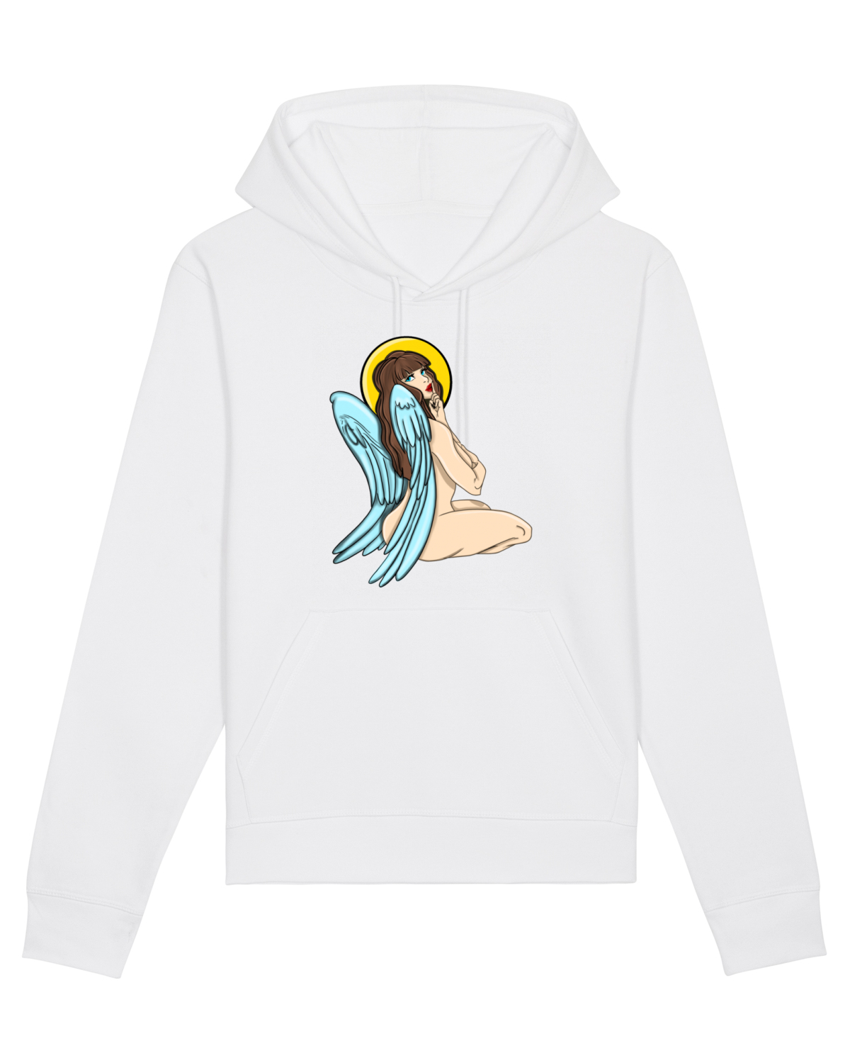 Hanorac Unisex Drummer White