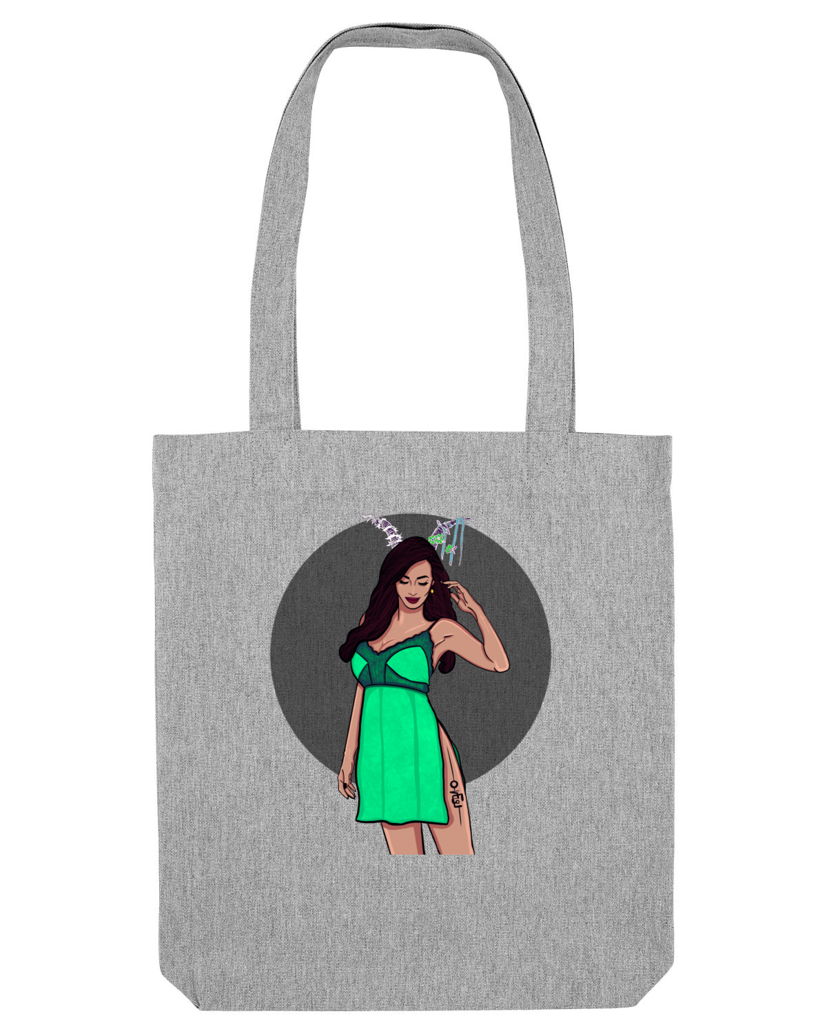 Sacoșă textilă Heather Grey