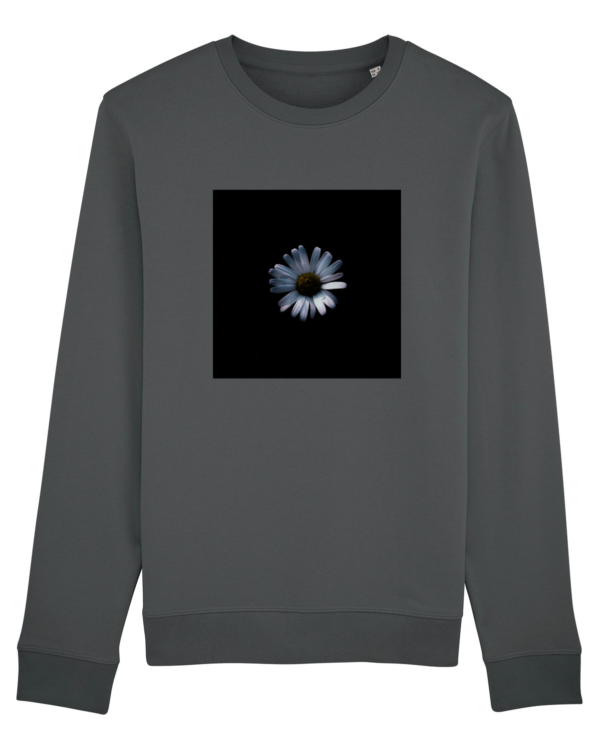 Bluză mânecă lungă Unisex Rise Anthracite