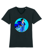 Vărsător Tricou mânecă scurtă guler V Bărbat Presenter