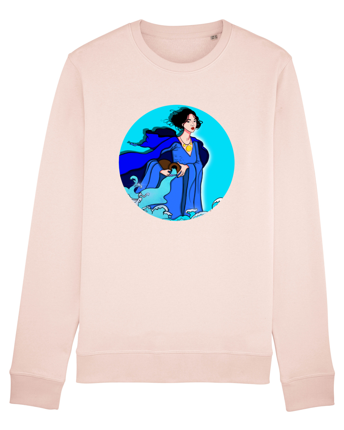 Bluză mânecă lungă Unisex Rise Candy Pink