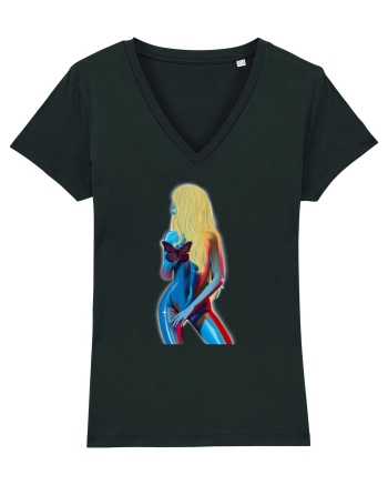 Blonda sexy Black
