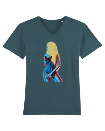Blonda sexy Stargazer