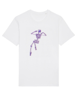 Schelete 3d Tricou mânecă scurtă Unisex Rocker