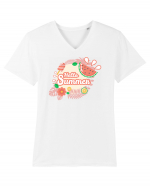 Vara Tricou mânecă scurtă guler V Bărbat Presenter