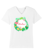 Vara Tricou mânecă scurtă guler V Bărbat Presenter
