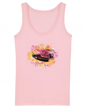 Colorful Cadillac Cotton Pink