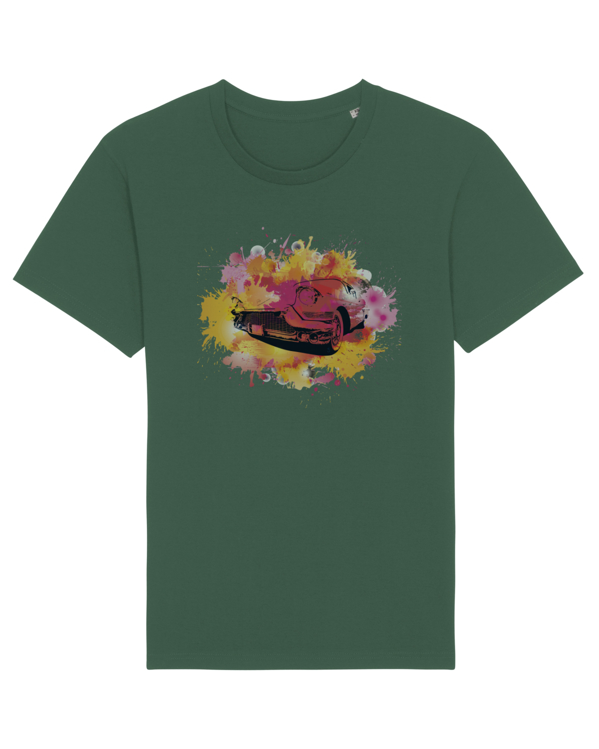 Tricou mânecă scurtă Unisex Rocker Bottle Green