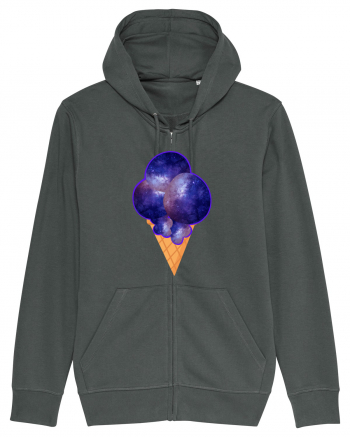 Space ice cream Anthracite